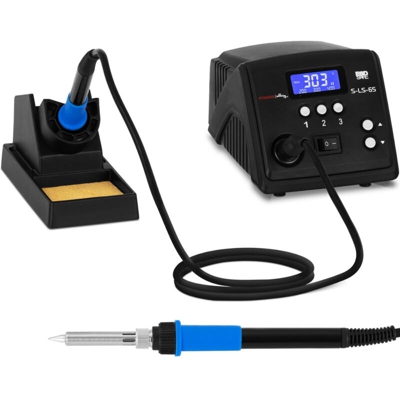 Stamos - Stazione Saldante Digitale Con Saldatoio E Supporto 60 Watt 150 - 450 °C LCD