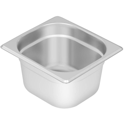 Royal Catering - Contenitore Gastronorm Contenitore Per Alimenti In Acciaio Inox 1/6 GN 100 mm