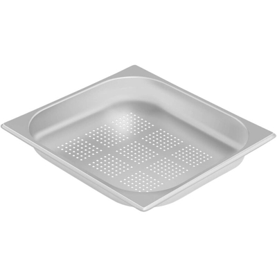 Royal Catering Contenitore Gastronorm Perforato Norma Gn 2/3 40 Mm 3 5 Litri Max. Acciaio Inox