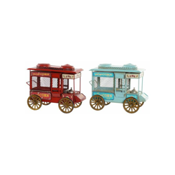Veicolo Popcorn Decorazione Vintage (2 pcs) (30 x 15 x 23 cm) - Dekodonia en oferta