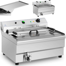 Friggitrice per Pasticceria Friggitrice Elettrica 9.000W 30L - Royal Catering precio