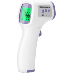 Senza contatto termometro a infrarossi fornito senza batteria con LCD - ASUPERMALL precio