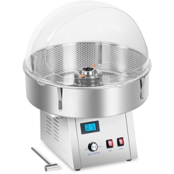 Set macchina per zucchero filato con rete e protezione anti-schizzo- 62 cm - acciaio inox - ROYAL CATERING en oferta