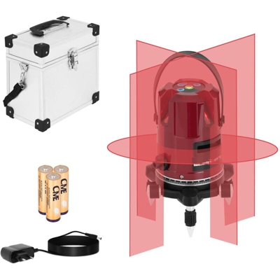 Steinberg - Tracciatore Laser Per Pareti Livella Autolivellante Rotazione Valigetta 25m