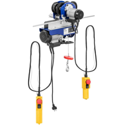 MSW Verricello Argano Winch Elettrico 600W 300Kg 230V Cavo Di 12M Con Carrello Nuovo en oferta