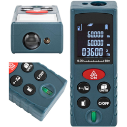 Metro Laser Misuratore Laser Distanziometro Digitale Misuratore Distanze 60 m - STEINBERG precio