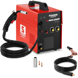 Stamos Welding - Saldatrice a filo portatile - MIG MAG - 250 A - 230 V precio