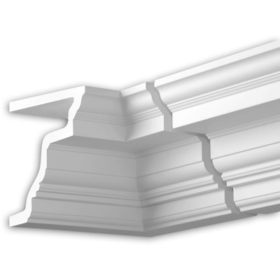 Profhome Decor - Angolo interno Profhome 432322 cornice per esterno elemento angolore elemento di facciata design classico senza tempo bianco