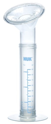 NUK 10252086 - Tiralatte manuale Soft & Easy in PP, con cuscinetto in morbido silicone, senza BPA