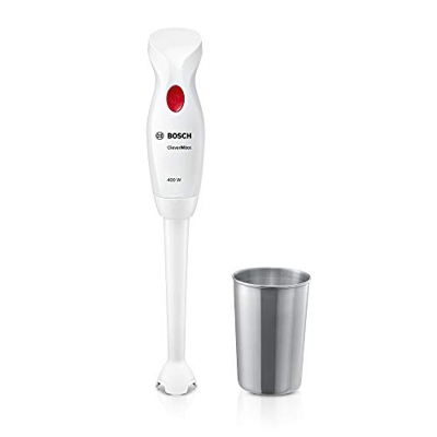 Bosch Hausgeräte MSM14330 - Sbattitore a immersione CleverMixx per salce&Dressing, in plastica, colore: Bianco
