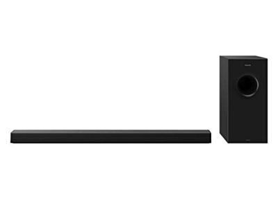 Panasonic SC-HTB600EGK Soundbar, 360W, Dolby Atmos, Surround 2.1 ch, Subwoofer Wireless, Bluetooth, HDMI eArc, Compatibile con Through 4K, Design Mini