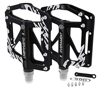 Pedali da Ciclismo Flat MTB, Bmx in Alluminio Ultra leggeri e Antiscivolo - Mountain Bike, Bicicletta da Strada e per Bicicletta Pieghevole – Extra to