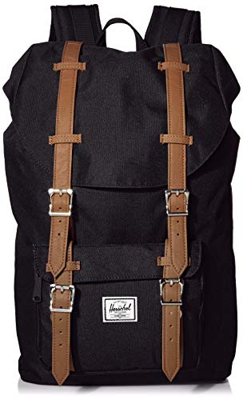 Herschel Little America Zaino, 25 litri, Taglia unica, Nero (Noir (Black))