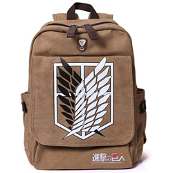 Kicat® Attack on Titan Cosplay Zaino (Marrone) características
