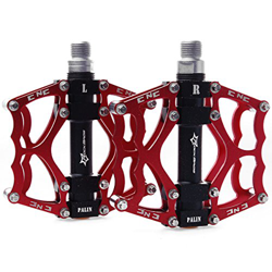 ROCKBROS Rosso Ultralight Pratico Pedali Alluminio/ Bike Pedals Per BMX MTB Bici Bicicletta CS006 precio