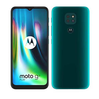 Motorola moto g9 play (tripla fotocamera 48MP, batteria 5000 mAh, display Max Vision 6.5", Octa-core Qualcomm Snapdragon 662, Dual SIM, 4/64GB, Androi