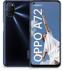 OPPO A72 - Smartphone 128GB, 4GB RAM, Dual Sim, Twilight Black en oferta