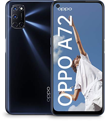 OPPO A72 - Smartphone 128GB, 4GB RAM, Dual Sim, Twilight Black