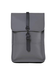 RAINS Backpack - Mini zaino da donna, Donna, Zaino, 1280, Carbone, taglia unica en oferta