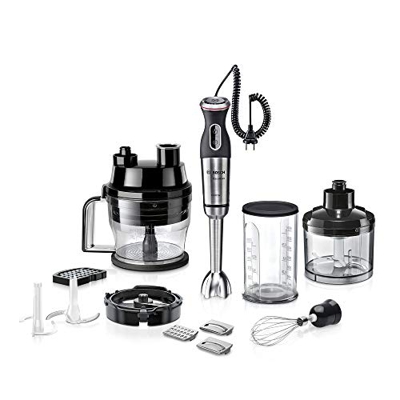 Bosch MS8CM61X1 MaxoMixx - Frullatore a immersione in Acciaio Inossidabile , 1000 W
