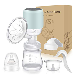 Bammax Tiralatte Elettrico o Manuale, Collettore del Seno, Tiralatte Elettrico Portatile, 2 Modalità e 9 Livelli Regolabili, Super Silenzioso, USB Ric precio