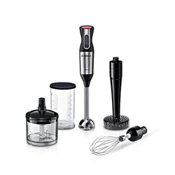 Bosch ErgoMixx Style MS6CM6155 - Frullatore a immersione da 1000 W, in acciaio inox/nero en oferta