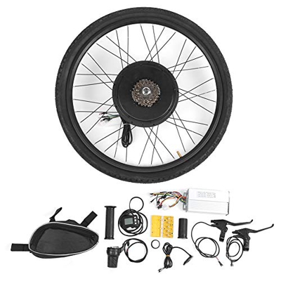 Dioche - Kit di conversione per e-bike da 48 V, 1000 W, 26 pollici, adattatore di conversione per motori della ruota posteriore elettrica