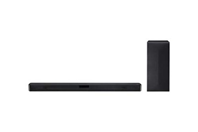 LG SN4 Soundbar TV Bluetooth 300W 2.1 Canali con Subwoofer Wireless, Tecnologia DTS Virtual:X, Dolby Digital, AI Sound Pro, Ingresso Ottico, USB, HDMI