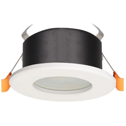 Supporto faretto LED waterproof IP65 fisso tondo BBC bianco - ARUM LIGHTING características
