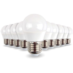 Eclairage Design - Set di 10 lampadine a LED E27 Mini Globe 5,5 W 470 lumen | Température de Couleur: Bianco caldo 2700K características
