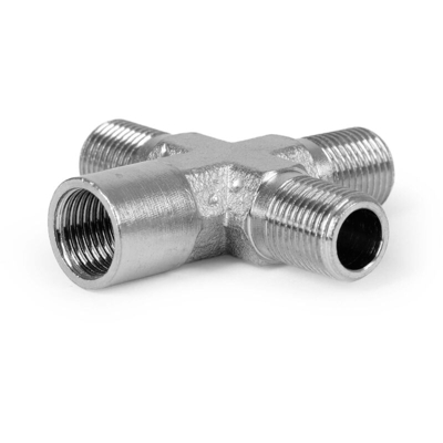 Adattatore Distributore per Aerografo 3 x 9,51 mm (1/8') FE 1 x 9,51 mm (1/8') FI - WILTEC
