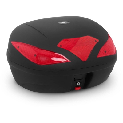 Bauletto Moto Scooter Per 2 Caschi 62 L Piastra Di Adattamento Inclusa 5 Kg - MSW