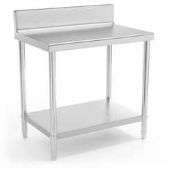 Tavolo Inox Banco Da Lavoro Cucina Ristorante Professionale Inossidabile 90x60cm - ROYAL CATERING características
