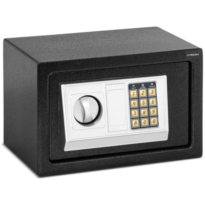 Stamony Cassaforte Elettronica Cassetta di Sicurezza Digitale 31x20x20cm
