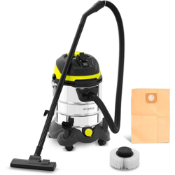 Ulsonix - Bidone Aspiratutto Aspirapolvere Professionale Aspiratore Asciutto 25 l Presa en oferta