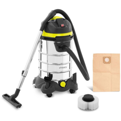 Ulsonix - Bidone Aspiratutto Aspirapolvere Professionale Aspiratore Asciutto 30 l 1400 W en oferta