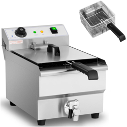 Friggitrice Elettrica Zona Fredda e Rubinetto di Scarico 13L - Royal Catering precio