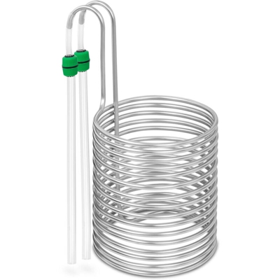 Serpentina Acciaio Inox Per Raffreddamento Mosto Birra 16 Spirali Ø 26 cm 60 L - ROYAL CATERING