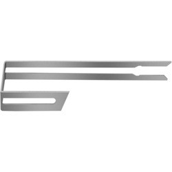 Lama Di Taglio Ad Angolo Per Cutter Per Polistirolo 8,5 Cm 3,5 Cm In Alluminio - PRO BAUTEAM en oferta