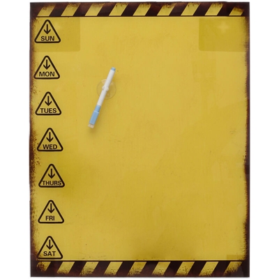 Lavagna Con Pennarello Giallo - KASANOVA