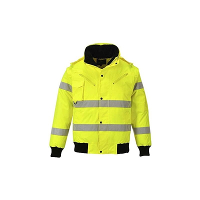 Portwest C467YERXXXL Bomber Alta Visibilità 3 in 1, Giallo, 3 XL