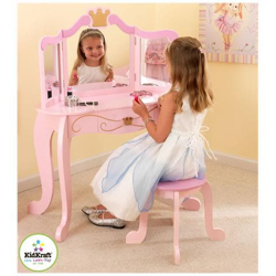 Legno Princess Vanity & Stool Vanity: 80x42x108 Stool: 40x32x42 76123 precio