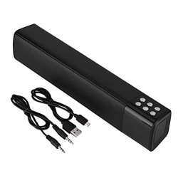 Soundbar Bluetooth, LED Sound Bar Wireless Soundbar Bluetooth con cancellazione del Rumore Soundbar Home Theater per Bassi Super Pesanti en oferta