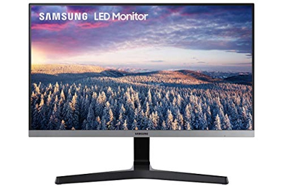 Samsung S24R352 - Monitor da 24" senza cornice, Full HD, 5 ms, 75 Hz, FreeSync, Flicker-Free, LED, IPS, 16:9, 1000:1, 250 cd/m², 178°, HDMI, InfinityE