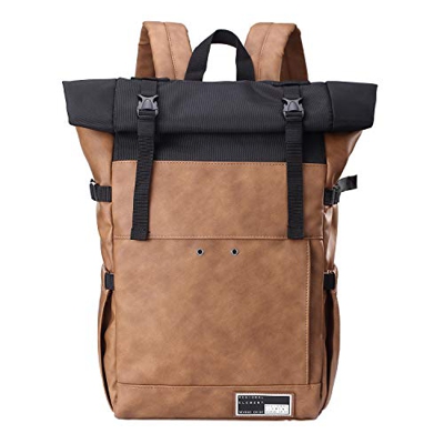 Sevego Zaino per computer portatile, elegante zaino casual, zaino da viaggio resistente all'acqua per escursioni a piedi, 15,6 pollici Borsa scuola co