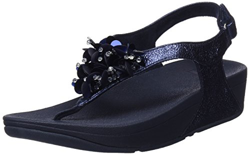 Fitflop Boogaloo Back Strap Sandals, Sandali con Chiusura sul Retro Donna, Blu Navy Notte, 41 EU en oferta
