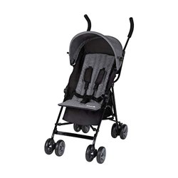 Safety 1st Kiplo, Passeggino Leggero, Ultracompatto, da Viaggio, con Capottina e Cestello, Pieghevole, Black Chic precio