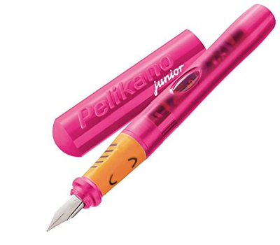 Pelikan - Penna stilografica, modello"Pelikano" Per destrordi rosa