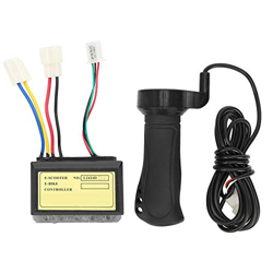 Keenso Set Controller per Bici elettrica 12V 250W Controller per spazzole a 3 Fili Set di impugnature per Cavo esteso Manubrio per Bicicletta elettric precio