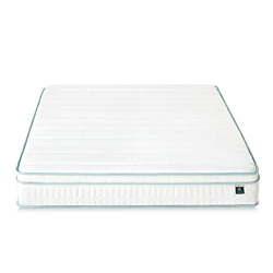 Zinus Materasso Ibrido con molle e Memory Foam, Certificato Oeko-Tex, 100x200x20cm características